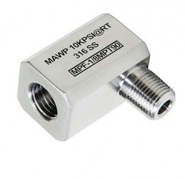 AMETEK Crystal MPF-1/8MPT90 90&amp;deg; NPT Male, &amp;frac18;&amp;quot;-