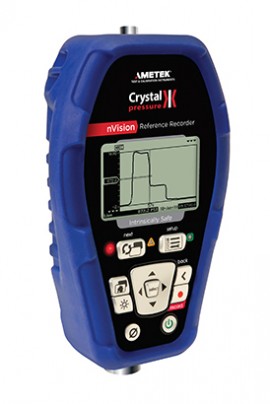 AMETEK Crystal nVision Reference Recorder, blank plate, 3000 psi-
