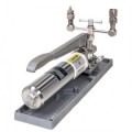 Ametek Crystal T-1 Type-T Series Hydraulic Hand Pump, system F, 0 to 1000 bar/15,000 psi, water-