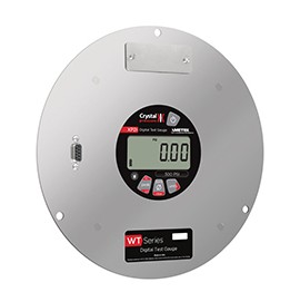Ametek Crystal WT Series Digital Pressure Gauge, 0 to 100 psi, 8.7&amp;quot; panel mount, rugged aluminum alloy-