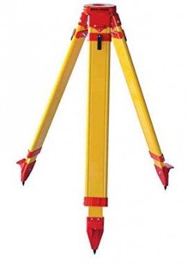 CST/Berger 60-FGHD20-ON Heavy Duty Fiberglass Tripod, Orange, No Logo-