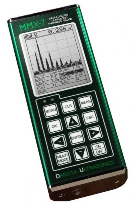 Dakota MMX-7 Ultrasonic Wall Thickness Gauge with Enhanced Datalogging and B-Scan-