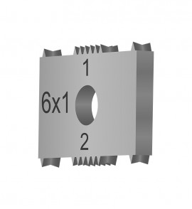 DeFelsko CHBLADE6X3 Replacement Blade for the PosiTest CH ISO cross hatch tester, 0.12"/6 teeth-