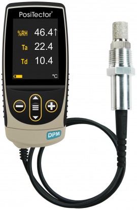 DeFelsko DPMD3 PosiTector Advanced Dew Point Meter with &amp;frac12;&amp;quot; NPT threads cabled probe-