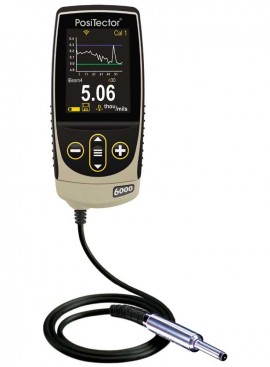 DeFelsko F0S1 PosiTector 6000 Standard Coating Thickness Gauge with 0° microprobe-