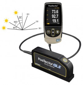 DeFelsko GLS206085-3 PosiTector GLS 20/60/85° Advanced Gloss Meter, 32 to 113°F-