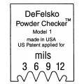 DeFelsko PC1 Powder Comb 3-12 mils-