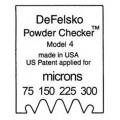 DeFelsko PC4 Powder Comb 75-300 um-