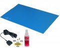 DESCO 66040 Statfree T2 Rubber Mat, blue-