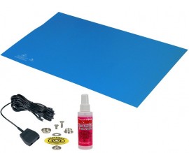 DESCO 66424 Statfree T2 Mat, 0.06 x 24 x 36&amp;quot;, blue-