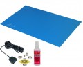 DESCO 66428 Statfree T2 Mat, 0.06 x 24 x 48&amp;quot;, blue-