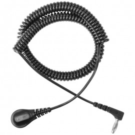 DESCO 09206 Jewel MagSnap Coil Cord, 6' right angle-