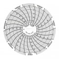 Dickson C304 Replacement Charts, 3", 7 day, 4 to 50&amp;deg;F, Box of 60-