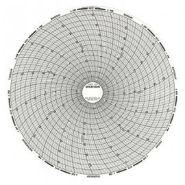 Dickson C473 Replacement Charts, 8&quot;, 7 day, -20 to 50&amp;deg;C, Box of 60-