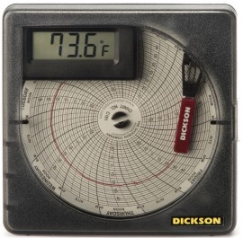 Dickson DRG350 Drug Temperature Recorder, 4&quot;, -22 to 122&amp;deg;F-