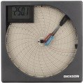 Dickson ET855 Universal Input Chart Recorder with LCD, 8"-