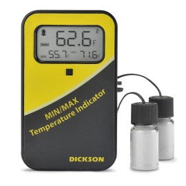 Dickson MM125 Vaccine Alarm Thermometer with 2 Probes-