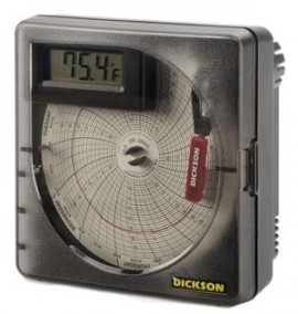 Dickson SL4350 Temperature Recorder, -30 to +50｡C (-22 to +122｡F), 7-Day-