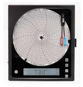 Dickson TH8-10 8&amp;quot; Temperature and Humidity Chart Recorder with audible alarms, 0 to 95% RH-