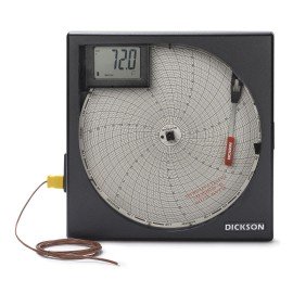 Dickson TH8P2 8&amp;quot; Temperature/Humidity Chart Recorder-