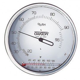 Digi-Sense 03313-70 Thermo-Hygrometer with Glass Thermometer, 20 to 99% RH, -4 to 120&amp;deg;F-