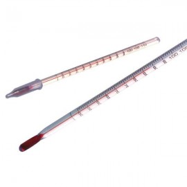 Digi-Sense 08006-31 DURAC Blood Bank Liquid-in-Glass Refrigerator Thermometer, -5 to 20&amp;deg;C, 6&amp;quot; Immersion-