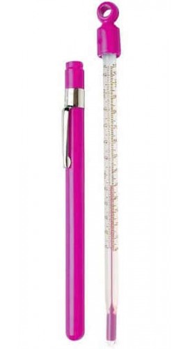 Digi-Sense 08008-05 Pocket Liquid-in-Glass Thermometer with Closed Case, 0 to 220&amp;deg;F-