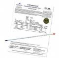 Digi-Sense 08009-67 ASTM S63F-03 Individually Calibrated Liquid-in-Glass Thermometer, 18 to 89&amp;deg;F-