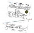Digi-Sense 08009-70 ASTM S65C-03 Individually Calibrated Liquid-in-Glass Thermometer, 50 to 80&amp;deg;C-