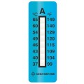 Digi-Sense 08068-20 Irreversible 8-Point Vertical Temperature Label-