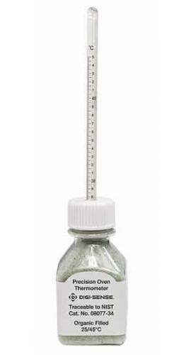 Digi-Sense 08077-34 Incubator Verification Thermometer, 25 to 45&amp;deg;C-