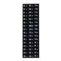 Digi-Sense 08078-48 Reversible 48-Point Vertical Magnetic Temperature Labels, 26 to 120&amp;deg;F, 10-Pack-