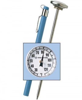 Digi-Sense 08080-72 Stainless-Steel Bimetal Pocket Thermometer, -40 to 50&amp;deg;C-