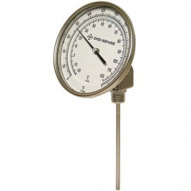 Digi-Sense 08083-02 TI.32 Adjustable Silicone-Filled Bimetal Thermometer, 25 to 125&amp;deg;F, 9&amp;quot; Stem-