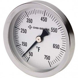 Digi-Sense 08107-05 TI.ST Dual-Magnet Surface Thermometer, 50 to 750&amp;deg;F-
