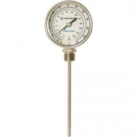 Digi-Sense 08135-03 TI.31 Bottom-Mount Bimetal Thermometer, 50 to 300&amp;deg;F, 12&amp;quot; Stem-