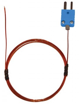 Digi-Sense 08505-85 Type-T Kapton-Insulated Probes with Mini Connectors, 5', 6-Pack-