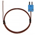 Digi-Sense 08515-02 Type-T PVC-Insulated Probe with Mini Connector, 3&#039;, Exposed Junction-