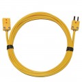 Digi-Sense 08516-50 Thermocouple Extension Cable with Mini Connector, Type K, 50&#039;-