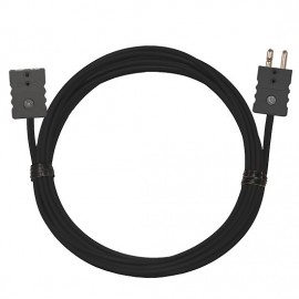 Digi-Sense 08517-37 Thermocouple Extension Cable with Standard Connector, Type J, 25'-