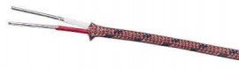 Digi-Sense 08541-08 24-Gauge Type-J Thermocouple Wire, glass braid, 100&#039;-