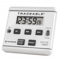 Digi-Sense 08610-10 Traceable Digital Alarm Clock/Timer with Calibration-