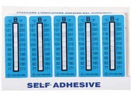 Digi-Sense 09035-06 Irreversible 10-Point Vertical Temperature Label-