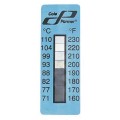 Digi-Sense 09035-10 Irreversible 5 to Point Vertical Temperature Label, 120 to 160&amp;deg;F-