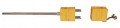 Digi-Sense 18520-51 Type-K Thermocouple Probe with quick disconnector, 0.125&amp;quot; dia, inconel-