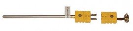 Digi-Sense 18523-28 Type-K Thermocouple Probe with grounded junction, 6&amp;quot;, 0.25&amp;quot; dia-