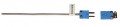 Digi-Sense 18523-62 Type-T Thermocouple Probe, quick dis-connector, 6&quot;-