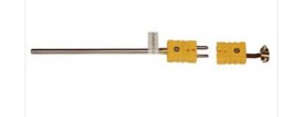 Digi-Sense 18523-95 Inconel Type K Thermocouple Probe, 12 x 0.13&amp;quot;, mini connector-