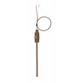 Digi-Sense 18525-21 Type J Spring Loaded Ind Thermocouple Probe, 12 x 0.25&amp;quot;, ungrounded-