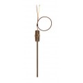 Digi-Sense 18525-23 Inconel Type K Spring Loaded Ind Thermocouple Probe, 12 x 0.25&amp;quot;, ungrounded-
